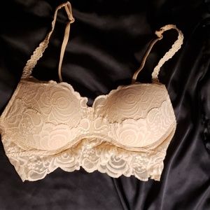 PINK Lace Bralette S/P